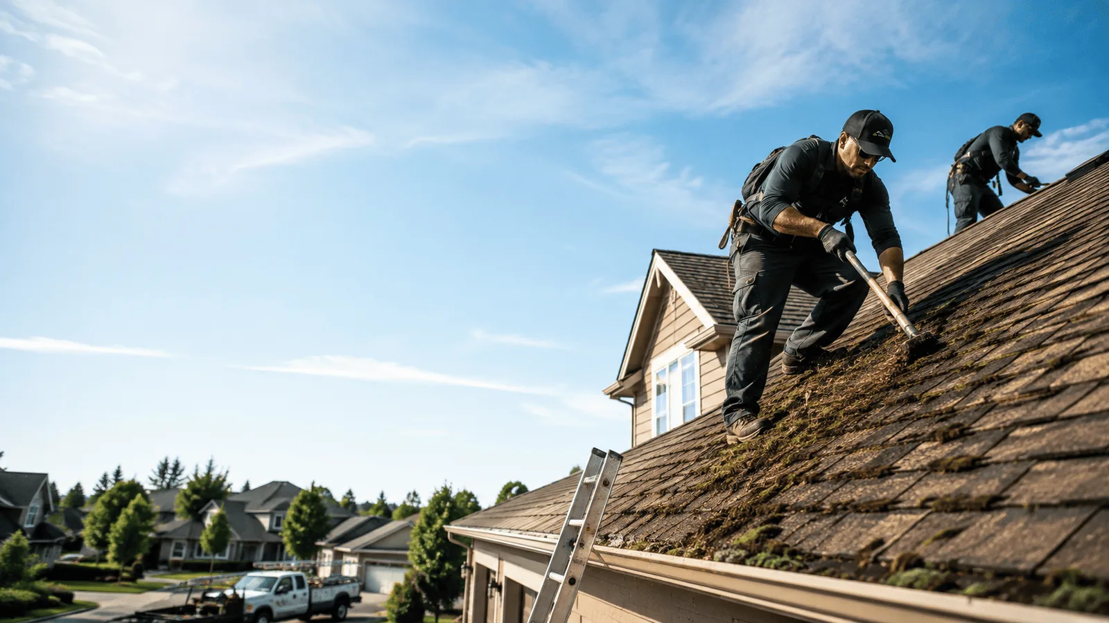 Roof Moss Removal in Kendall, KS near me